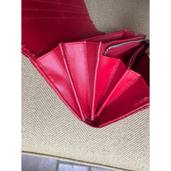 FOLLI FOLLIE red, REHAB crocodile-embossed wallet - Picture 13 of 14